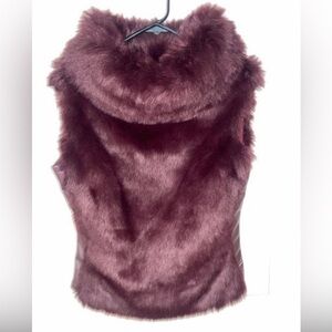 Faux fur coat